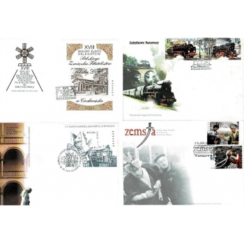Koperty FDC Rocznik 2002r